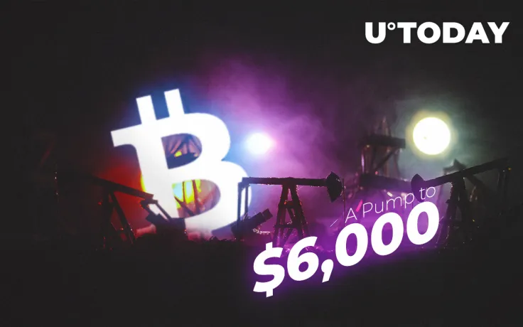 BTC/USD Price Prediction — A Pump to $6,000: Is It the Effect of Ethereum’s Growth or Not?