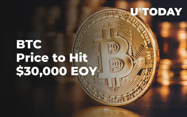 Bitcoin (BTC) Price to Hit $30,000 EOY: Kenetic Co-Founder