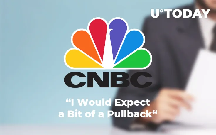 CNBC Analyst on Bitcoin Price: “I Would Expect a Bit of a Pullback”