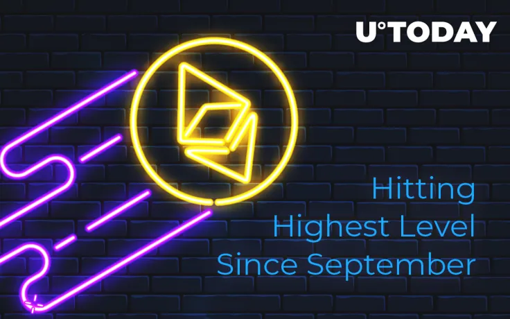 Ethereum Price Shows Good Growth Hitting Highest Level Since September - Is it Bullish on Upgrades?