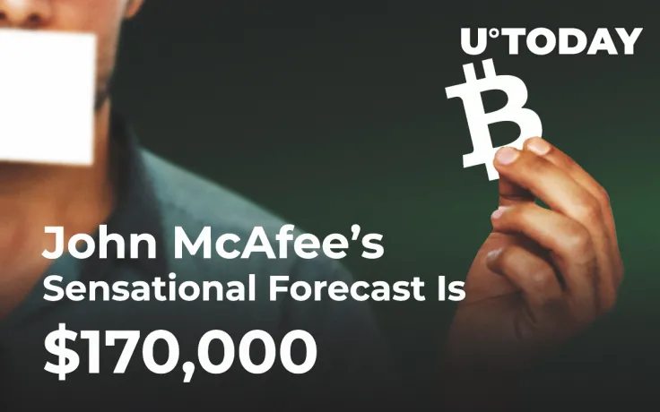 New! Bitcoin Price Prediction: John McAfee’s Sensational Forecast Is $170,000 By the End of 2019 