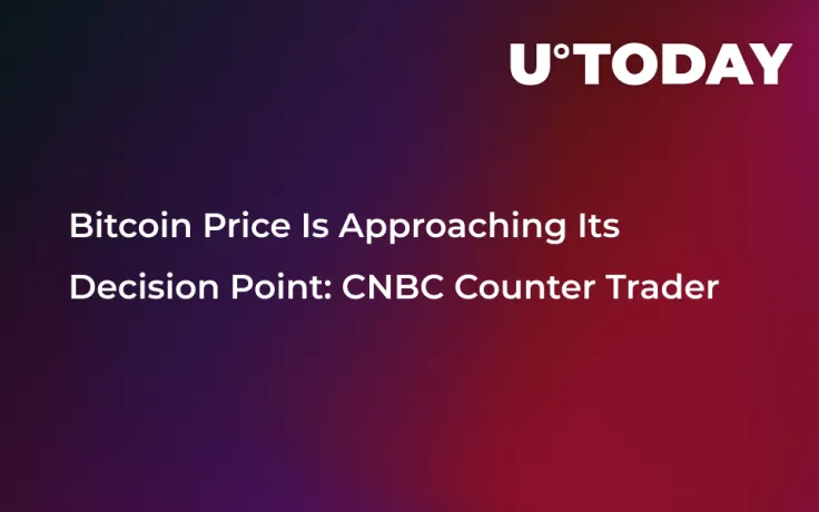 Bitcoin Price Is Approaching Its Decision Point: CNBC Counter Trader