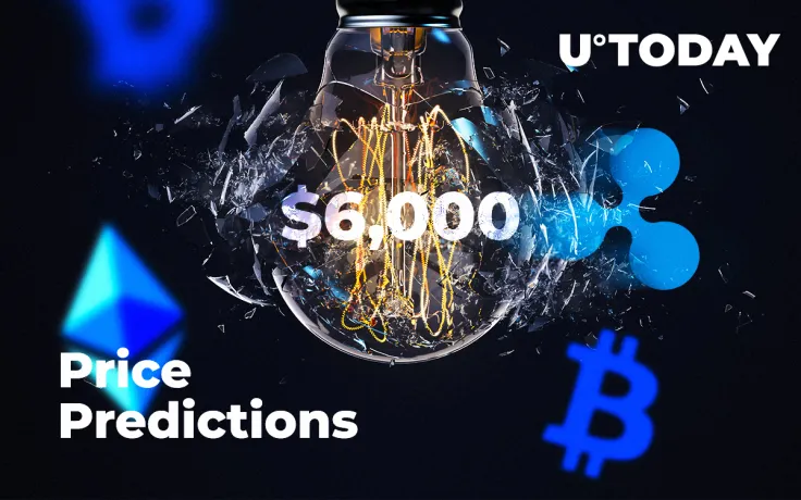 Price З: BTC, ETH, XRP — Bulls Broke $6,000 Pushing the Market Up