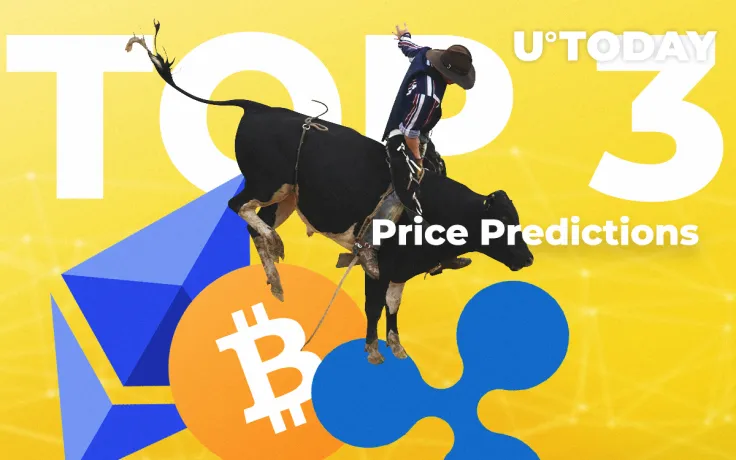 TOP 3 Price Predictions: BTC, ETH, XRP — Bulls Are on the Way to $200 Billion Market Cap