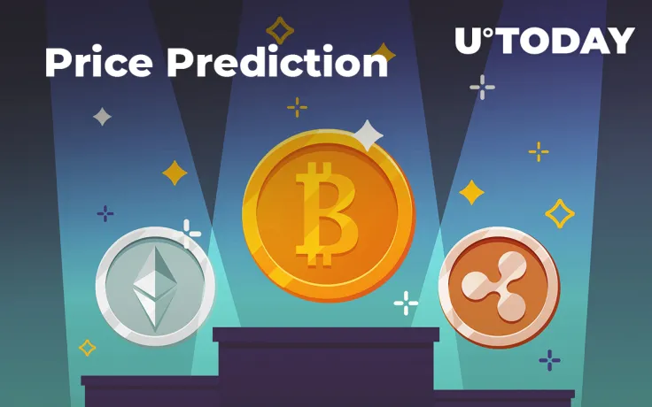 BTC, ETH, XRP Price Prediction — The Nearest Support and Resistance Levels