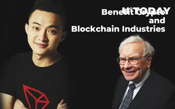 Tron Community: Justin Sun’s Dinner with Warren Buffett May Benefit Crypto and Blockchain Industries