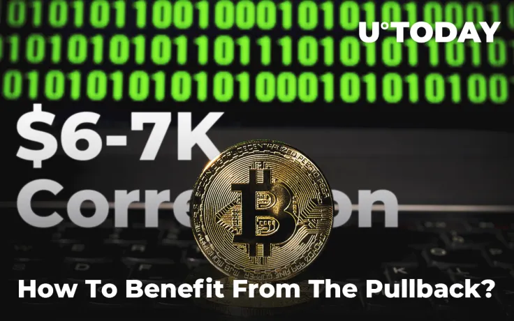 BTC Price Going Straight To $6-7K Correction – How To Benefit From The Pullback?