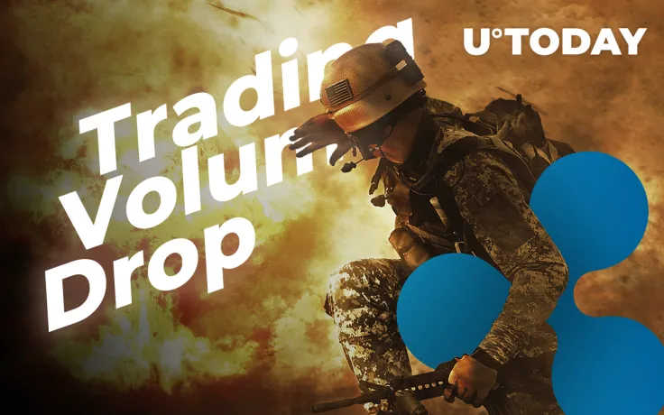 XRP Price Fighting for $0.40 Against the Trading Volume Drop