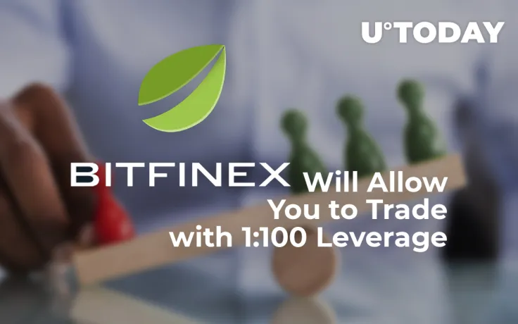 Crypto Exchange Bitfinex Will Allow You to Trade with 1:100 Leverage 