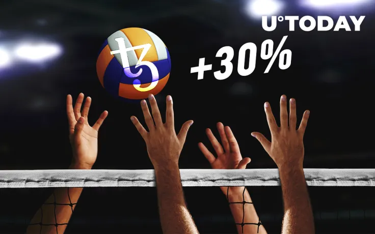 Tezos (XTZ) Price Spikes Almost 30 Percent After Getting Listed on Coinbase Pro