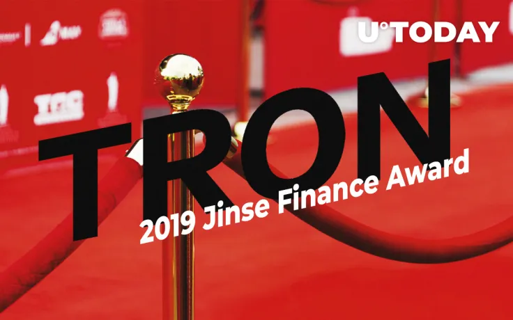 Tron Receives 2019 Jinse Finance Award as Most Innovative Blockchain 
