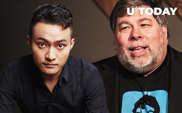 Tron CEO Justin Sun Eats Lunch with Apple Co-Founder Steve Wozniak