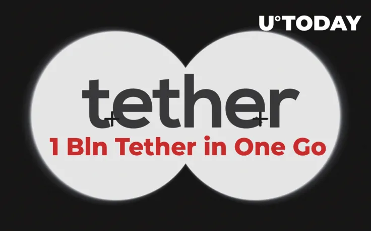 1 Bln Tether in One Go – Massive Invalid USDT Transactions Spotted by Whale Alert