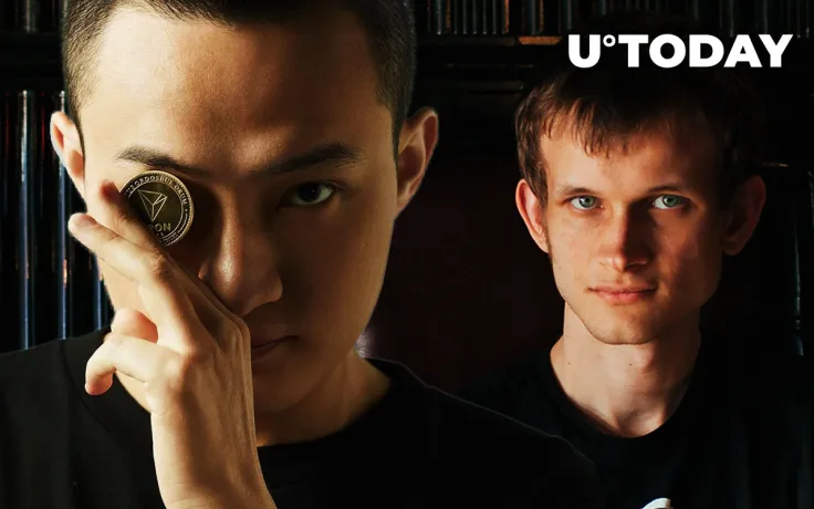 Tron (TRX) CEO Justin Sun Slams Ethereum (ETH) Founder Vitalik Buterin for Hiring Twitter Trolls