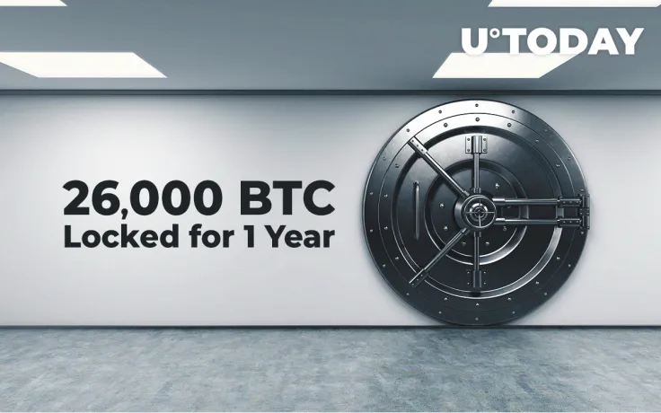 26,000 Bitcoins (BTC) Locked for 1 Year as Institutions Jump on Crypto Bandwagon 