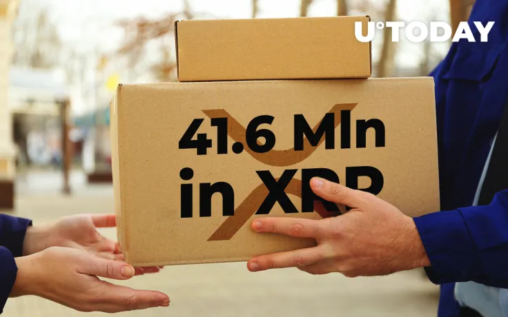 41.6 Mln XRP Sent Between Crypto Giants Over Last Ten Hours