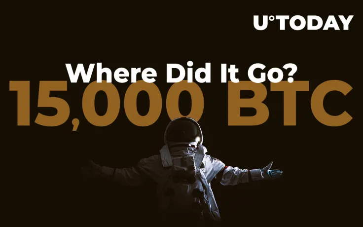 15,000 BTC Moved by Bitcoin Whale from Major Exchange Again – Where Did It Go? 