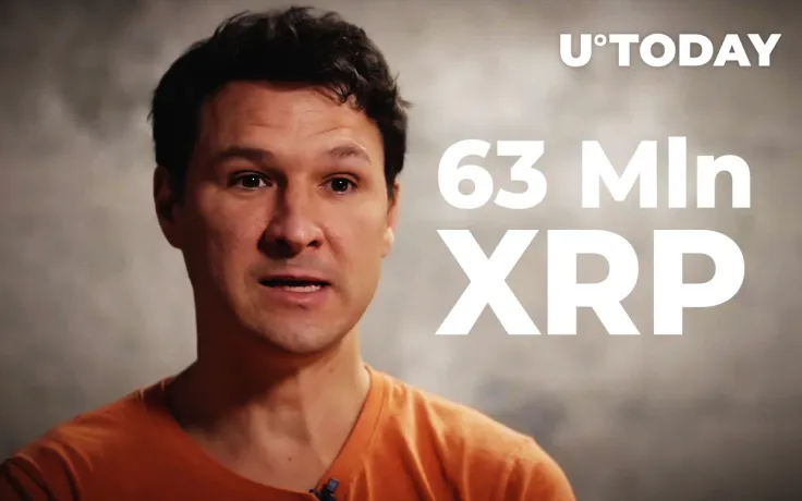 63 Mln XRP Moved Involving Jed McCaleb as XRP Whales Start Accumulating 