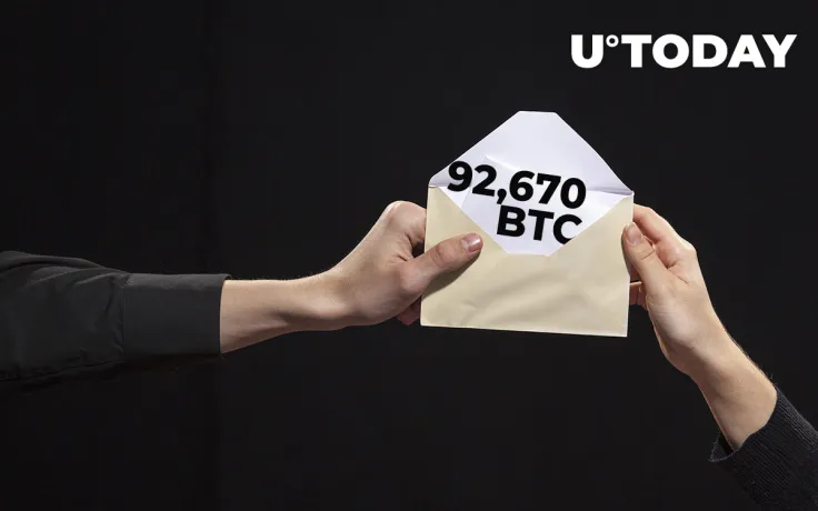 Bitcoin Whales Wire 92,670 BTC for $4.50 Fee