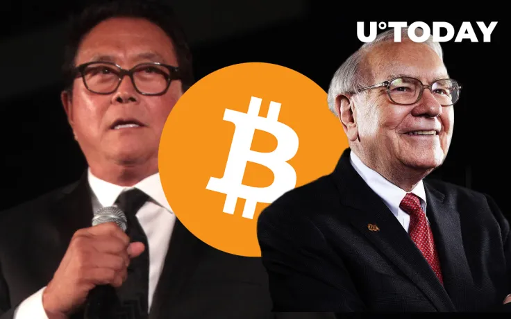 Robert Kiyosaki Slams Warren Buffett for Trashing Bitcoin (BTC) and Gold (XAU)