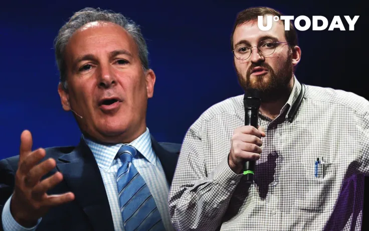 Max Keiser Sides with Peter Schiff While Bashing Cardano’s Charles Hoskinson