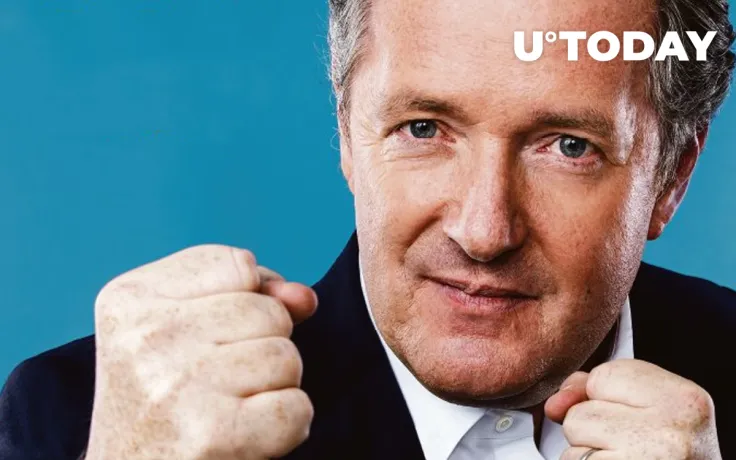 Piers Morgan Says He’s Not Getting into Bitcoin. Here’s What His “Big Announcement” Was All About