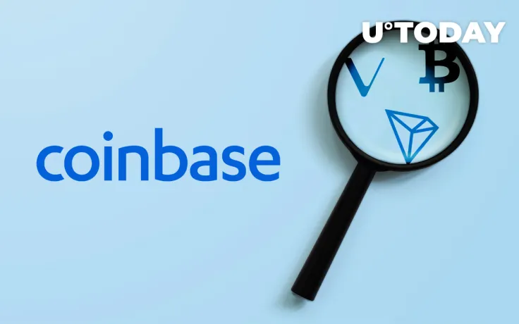Coinbase Custody Exploring Tron (TRX), VeChain (VET), Wrapped Bitcoin (WBTC) and 34 Other Coins 