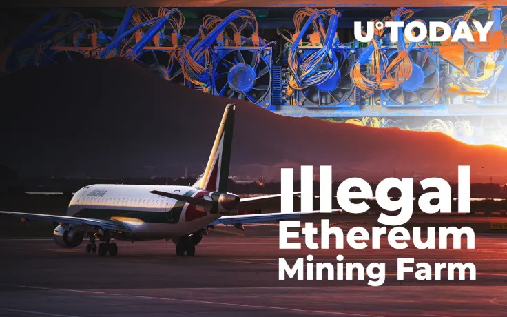 Illegal Ethereum Mining Farm Discovered at Italian Airport