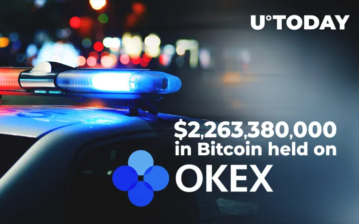 $2,263,380,000 in Bitcoin Held in OKEx Wallets, Research Says, while Founder Detained by Police