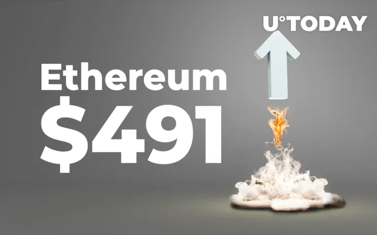 Three Reasons Why Ethereum (ETH) Skyrocketed to $491 Today
