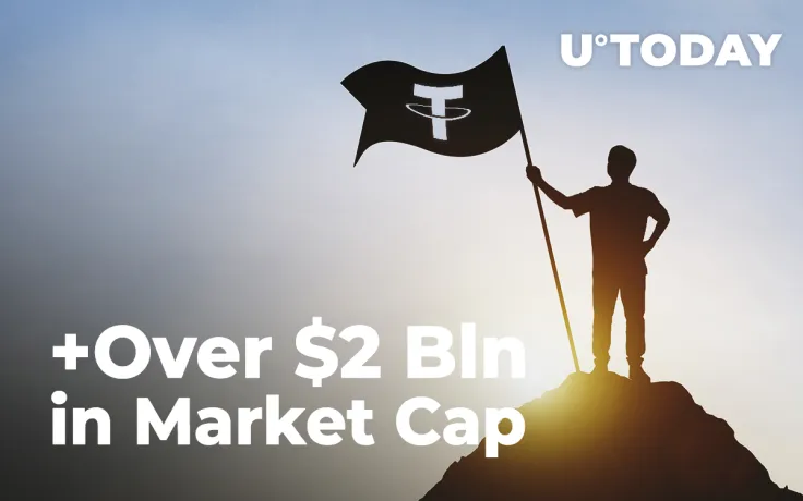 Tether Adds Over $2 Bln in Market Cap: USDC Has as Much as 2nd Largest Stablecoin in Total