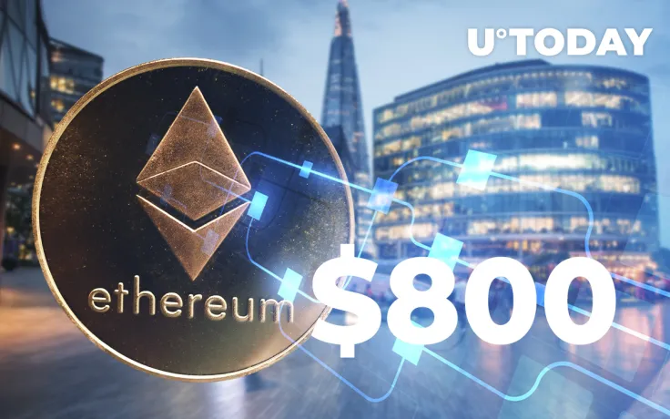 Ethereum Surpasses $800, but It's Far from Its All-Time High 