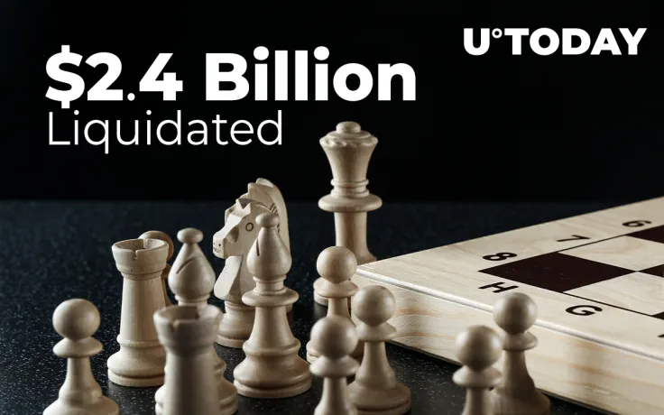 $2.4 Billion Worth of Bitcoin, Ethereum, XRP, and Other Coins Liquidated in One Day