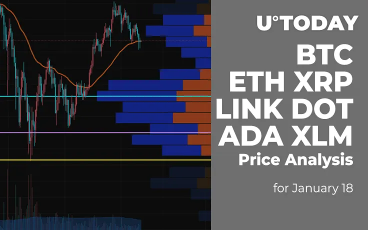BTC, ETH, XRP, LINK, DOT, ADA and XLM Price Analysis for January 18