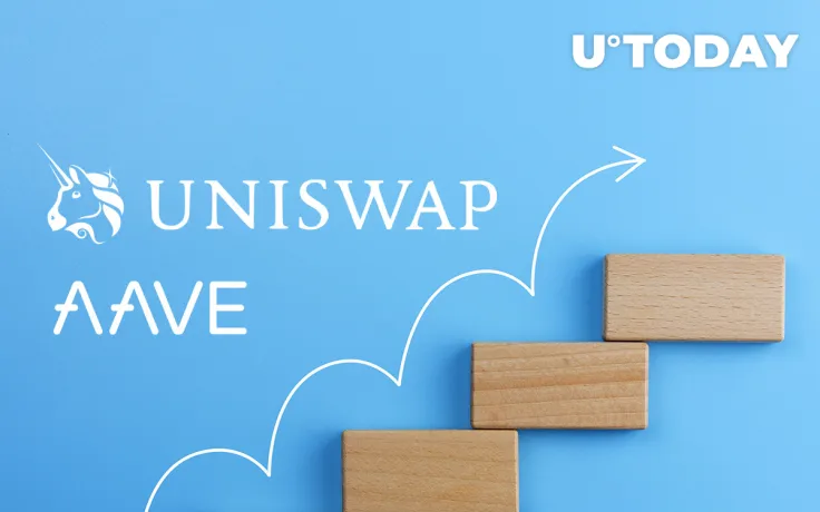 Uniswap, Aave Inching Closer to Top 10 as Chainlink Keeps Setting New Highs