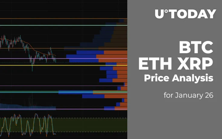 BTC, ETH and XRP Price Analysis for January 26
