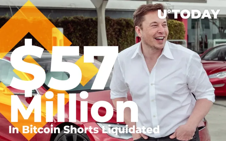 $57 Million in Bitcoin Shorts Liquidated in 10 Minutes on Binance Thanks to Elon Musk
