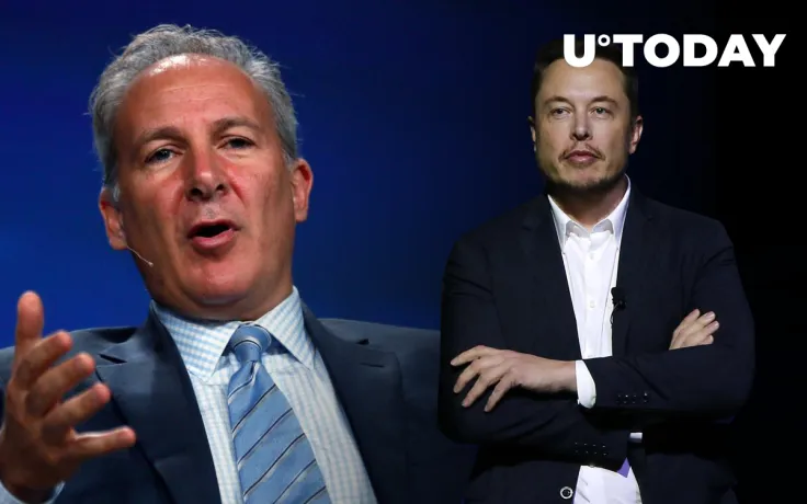 Peter Schiff Tells Elon Musk Why Getting Paid in Bitcoin Makes No Sense