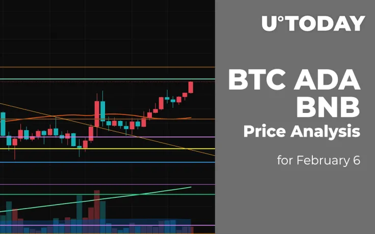 BTC, ADA and BNB Price Analysis for February 6