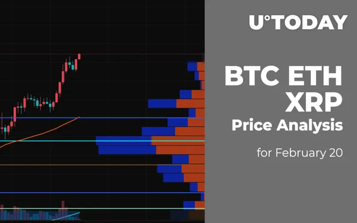 BTC, ETH and XRP Price Analysis for February 20