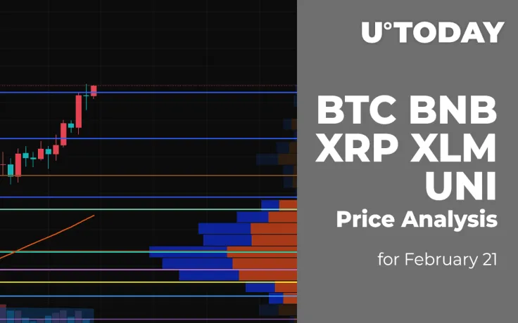 BTC, BNB, XRP, XLM and UNI Price Analysis for February 21