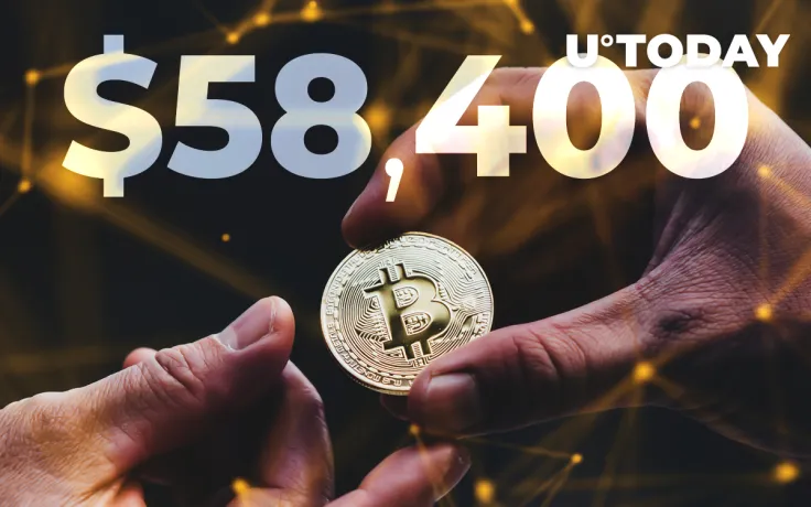 Bitcoin On-Chain Volume Soars as Bitcoin Hits $58,400 All-Time High: Santiment