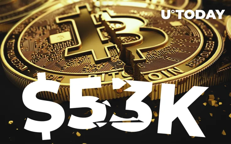 Bitcoin Collapses Below $53K as Exchange Inflows Reach Highest Level Since March 2020 Crash