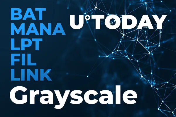 Grayscale Acquires Huge Amounts of Recently Added Alts: BAT, MANA, LPT, FIL, LINK