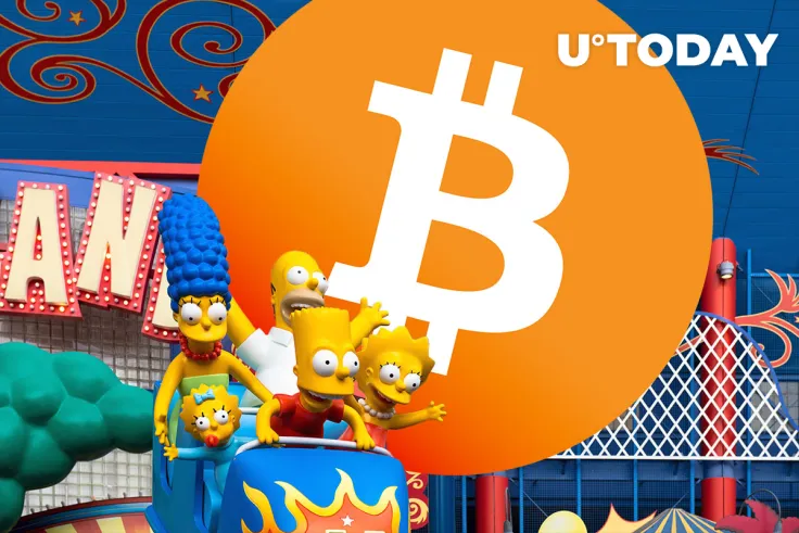 "The Simpsons" Episode Shows Bitcoin Going Up to Infinity