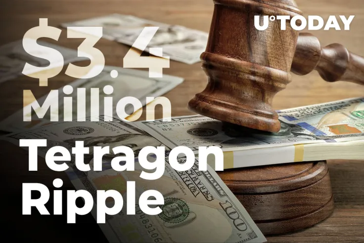 Tetragon to Pay Ripple $3.4 Million in Legal Fees After Failed Lawsuit