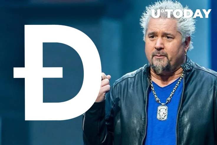 Dogecoin's Daily Trading Volume Surpasses $4.5 Billion as Guy Fieri Joins List of Supporters