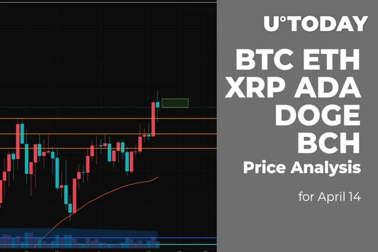 BTC, ETH, XRP, ADA, DOGE and BCH Price Analysis for April 14