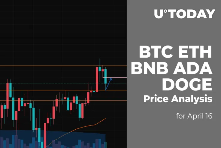 BTC, ETH, BNB, ADA and DOGE Price Analysis for April 16