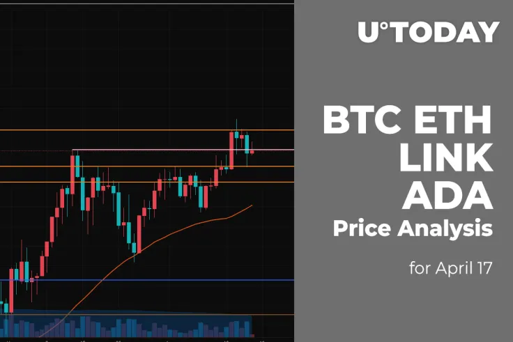 BTC, ETH, LINK and ADA Price Analysis for April 17
